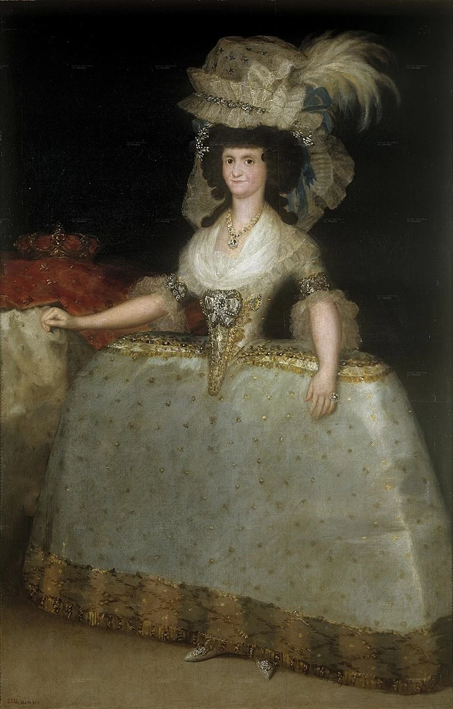 Francisco de Goya y Lucientes - 392, Ritratto della regina María Luisa di Parma, Museo del Prado, Madrid
